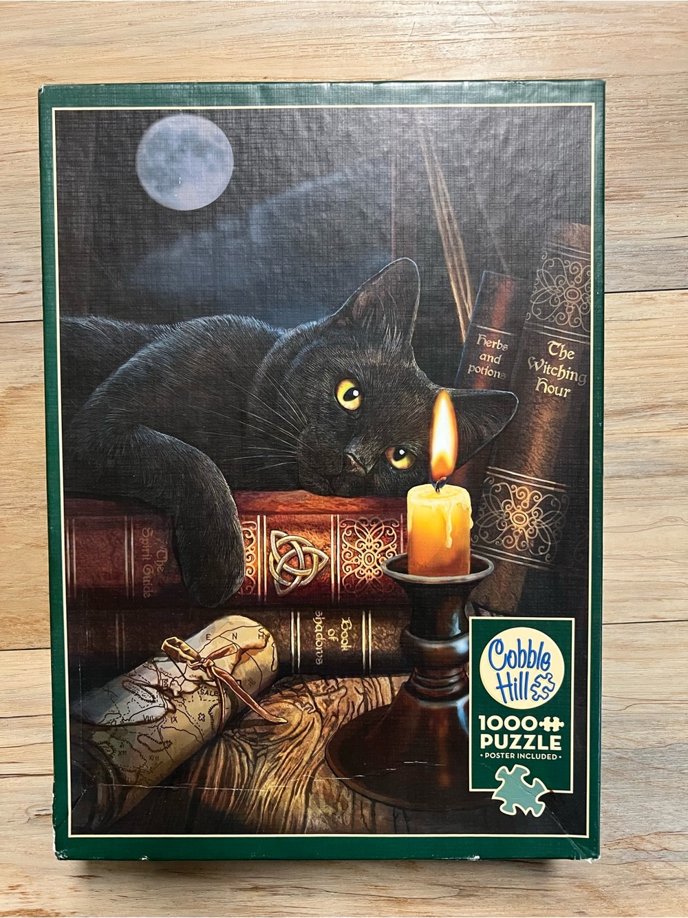 *RARE* 19X26 “Witching Hour”-1000 Piece Cobble Hill Jigsaw Puzzle - Lisa Parker